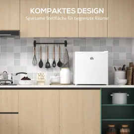 Homcom Mini-Gefrierschrank 35 L Weiß