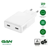 4smarts Netzladegerät PDPlug Slim 65W GaN 2C weiß