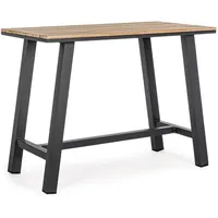 BIZZOTTO Skipper Bartisch 131 x 73 x 101 cm Schwarz