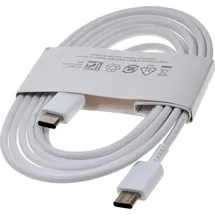 Samsung USB-C auf USB-C 1,8 m Schwarz/Weiß