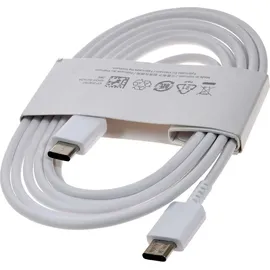 Samsung USB-C auf USB-C 1,8 m Schwarz/Weiß