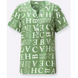 Casual Looks Druckbluse Eucalyptus/Ecru 40