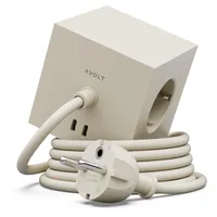 Avolt Square 1 Steckdosenleiste USB-C 30 W 1,8 m  Nomad Sand