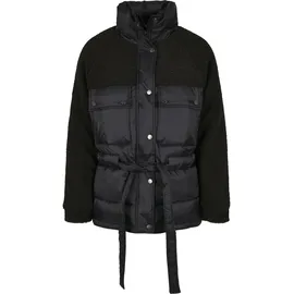 URBAN CLASSICS Ladies Sherpa Mix Puffer Jacket - XL