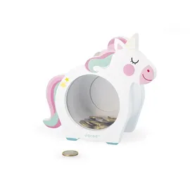 Janod Einhorn Spardose - Multicolor - One Size