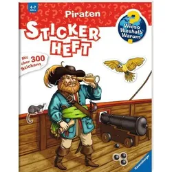 RAVENSBURGER 32941 Wieso? Weshalb? Warum? Stickerheft: Piraten