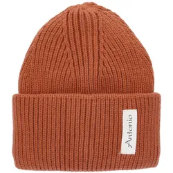 Antonio Winter Strickmütze mit Umschlag