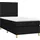 vidaXL Boxspringbett 100 x 200 cm Schwarz