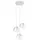 Sollux TULOS 3-flg. 30 cm weiß