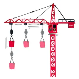 Jamara Kran Turmdrehkran Kutter XL 99 IR CH RTF rot (406321)