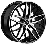 V1 Wheels DS2 8,0 x 18 5 x 112 ET48 MB66,6 Schwarz