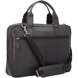 Dermata Aktentasche 2840 braun mit Laptopfach