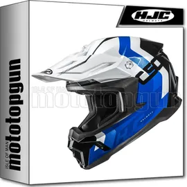 HJC Helmets C50 Primal Blau/Weiß/Schwarz XL
