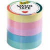 Washi Tape Set, 10 m x 10 mm - ideal zum Verzieren und Dekorieren