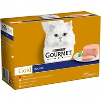 Gourmet - GOURMET GOLD Multipack Mousses Assortiments 4 Saveurs - 1.02 Kg