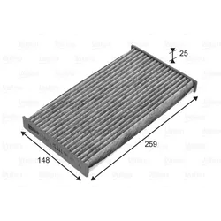 Filter Innenraumluft VALEO 715840