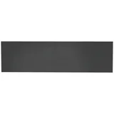 hom'in Garderobenpaneel Unit 114 x 32 cm Anthrazit Hochglanz