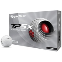 TaylorMade Unisex TP5 X Golfbälle, weiß, Einheitsgröße