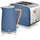 Swan STP2090BLUNEU Set Frühstückskocher, kabellos, 1,7L Toaster Breitschlitz 2 Nordic Blau Blau, 2200W