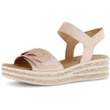 Gabor Damen Riemchensandalen, Frauen Sandalen,offene Schuhe,Strandschuhe,Sandaletten,Sommersandalen,bequem,flach,Rouge (So.Rouge),36 EU / 3.5 UK - 36 EU