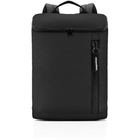 Reisenthel overnighter-backpack M - sportlich-eleganter Rucksack Laptopfach, wasserabweisend, Couleur:schwarz