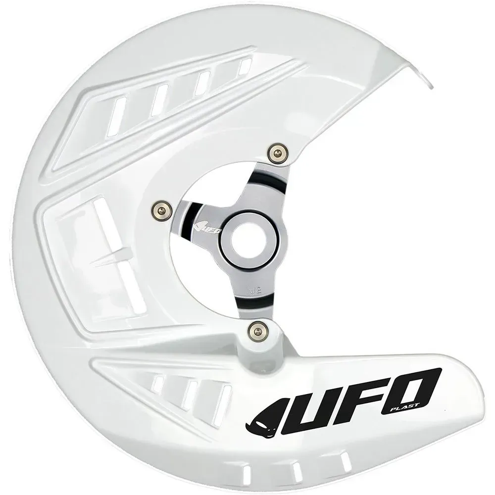 Ufo Honda Crf 250 R 17 Vorderscheibenabdeckung - White - One Size
