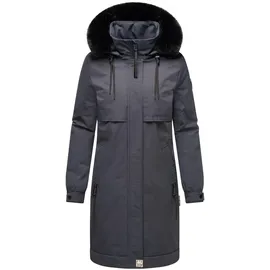 Navahoo Wintermantel Kaltwetterretter marine XXXL