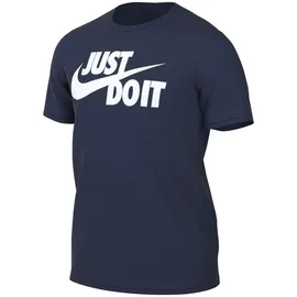 Nike JUST DO IT midnight navy/white L