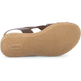 Gabor Plateau-Sandaletten Damen Braun 42,5