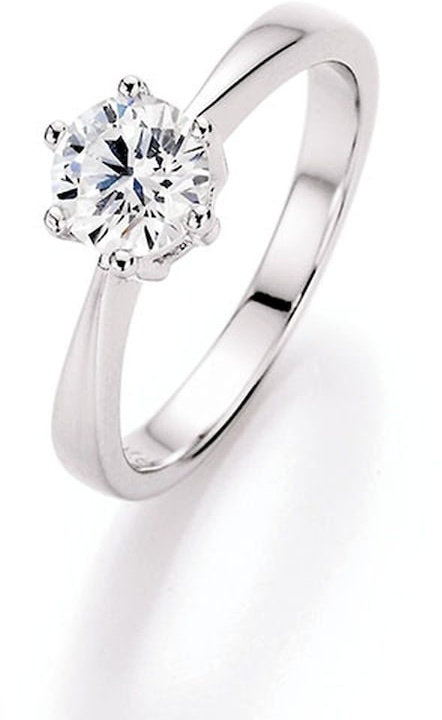 Smart Jewel Ring funkelnd mit Zirkonia Stein, Antragsring, Silber 925 Ringe Silber Damen