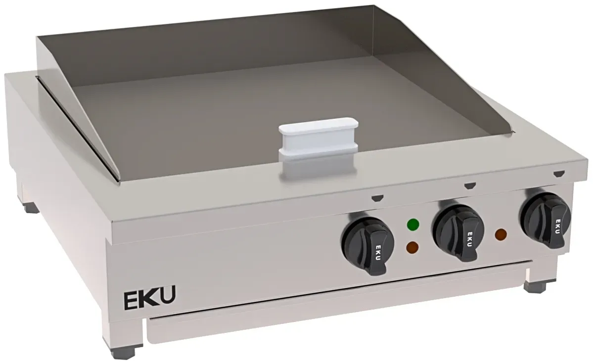 EKU Snackline Auftisch-Grillplatte Duplex GRE-K-60-20-D