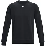 Under Armour Rival Fleece Crew Sweatshirt Herren 001 black/white XS