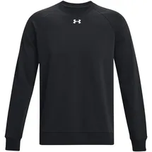 Under Armour Rival Fleece Crew Sweatshirt Herren 001 black/white XS