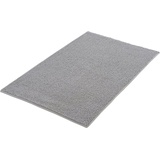 Kleine Wolke Badematte »Chrissy«, Höhe 10 mm, rutschhemmend beschichtet, fußbodenheizungsgeeignet-beidseitig nutzbar, Badteppich, Uni Farben, grau