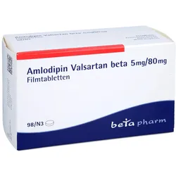 AMLODIPIN Valsartan beta 5 mg/80 mg Filmtabl. 98 St