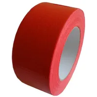 iapyx Klebeband Gewebeband rot 50 m x 48 mm