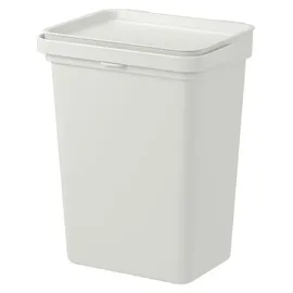IKEA Behälter mit Deckel 10 l 1-tlg. hellgrau