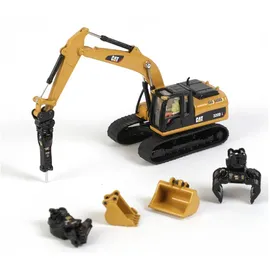 Diecast Masters 320D - Bagger gelb 1:87