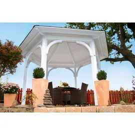 SKANHOLZ Versailles 4,18 x 3,60 m Weiß