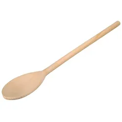 Kochlöffel oval 80cm mit Aufhängelochbohrung am Stielende Buche Holz