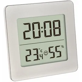 TFA Digitales Thermo-Hygrometer Silber 30.5038