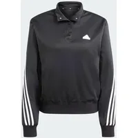 adidas Iconic Wrapping 3-Streifen Sweatjacke Herren Schwarz/Weiß L