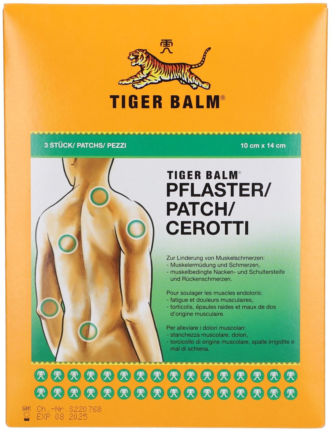 Tiger Balm® Medizinal Pflaster