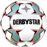 derbystar Stratos TT v23 Fußbälle Weiss Blau Orange 4