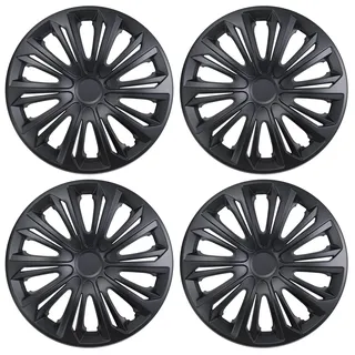 NRM Radzierblende Strong schwarz matt 14 Zoll 4er Set
