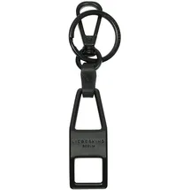 Liebeskind Berlin Schlüsselanhänger Lora Key Ring Semi Black Matt schwarz