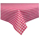 Sensalux Tischdeckenrolle 1m x 25m Rot-weiß kariert