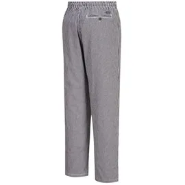 PORTWEST Kochhose Bromley, 100% Baumwolle Schwarz XL,