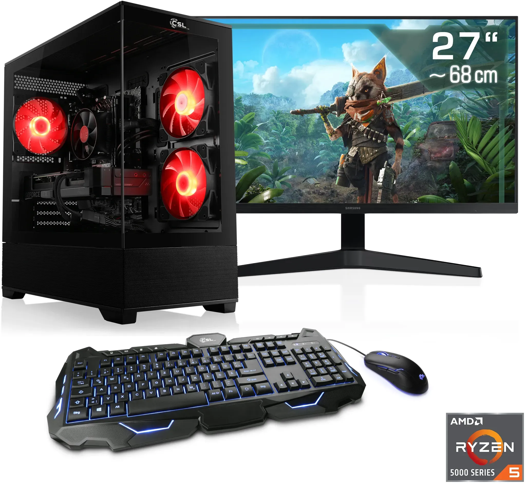 CSL Gaming-PC-Komplettsystem 