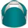 TRIZAND Strandmuschel Pop Up 190x120x86 cm Wind- und UV-Schutz Wurfzelt Kleines Pakcmaß Leicht Baby Kinder Erwachsene Blau-Grau 23856